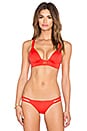 view 1 of 4 HAUT DE MAILLOT DE BAIN BRASSIÈRE NEUTRA in Vermillion