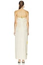 view 3 of 3 VESTIDO DRESS in Ivory Multi Floral And Linear Panel
