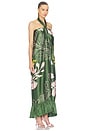 view 2 of 4 Halter Maxi Dress in Emerald Multi Wisteria