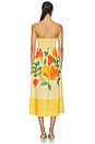 view 3 of 3 Strapless Shift Dress in Positano Wild Tulip