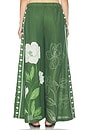 view 4 of 6 Magnolia Flared Pants in Emerald Magnolia Flared