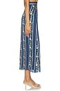 view 2 of 6 JUPE TORAN in Navy Blue Lotus Border
