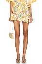 view 1 of 6 JUPE SKIRT in Ivory Multi Floral