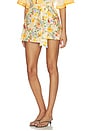view 3 of 6 JUPE SKIRT in Ivory Multi Floral