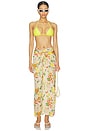 view 5 of 6 FALDA SKIRT in Blush Multi Floral