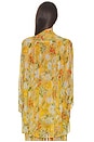 view 4 of 5 Boho Mini Shirt Dress in Positano Multi Motif