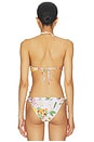 view 3 of 4 BAÑO BIKINI TOP in Blush Multi Floral