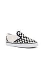 view 2 of 6 Toddler Classic Slip-On in Black & White Checkerboard