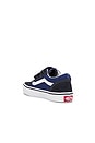view 3 of 6 OLD SKOOL V 어린이 in Navy & True White