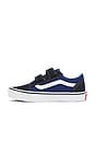 view 5 of 6 OLD SKOOL V 어린이 in Navy & True White
