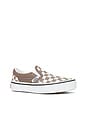 view 2 of 6 Kids Classic Slip-On in Color Theory Checkerboard Walnut