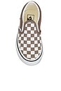 view 4 of 6 Kids Classic Slip-On in Color Theory Checkerboard Walnut