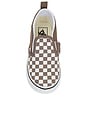 view 4 of 6 Toddlers Slip-On V in Color Theory Checkerboard Walnut