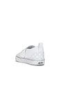 view 3 of 6 Toddlers Slip-On V in Metallic Checkerboard Silver & True White