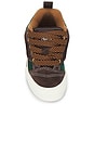view 4 of 6 Kids Knu Skool in Suede Brown & Green