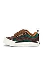 view 5 of 6 Kids Knu Skool in Suede Brown & Green