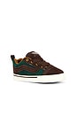 view 2 of 6 SNEAKERS KNU SKOOL in Suede Brown & Green