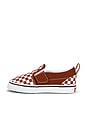view 5 of 6 ZAPATILLA DEPORTIVA SLIP-ON V in Color Theory Checkerboard Rust