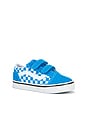 view 2 of 6 SNEAKERS OLD SKOOL V in Color Theory Checkerboard Bright Azure