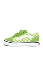 view 5 of 6 ZAPATILLA DEPORTIVA OLD SKOOL V in Color Theory Checkerboard Lime Burst