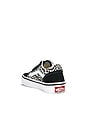 view 3 of 6 Kids Old Skool Sneaker in Warp Black & Marshmallow