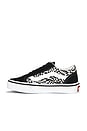 view 5 of 6 Kids Old Skool Sneaker in Warp Black & Marshmallow