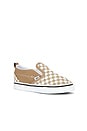 view 2 of 6 SNEAKERS SLIP ON in Checkerboard Incense