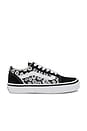 view 1 of 6 Kids Old Skool in Daisies Black & True White