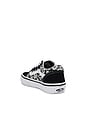 view 3 of 6 Kids Old Skool in Daisies Black & True White