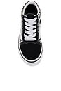 view 4 of 6 Kids Old Skool in Daisies Black & True White