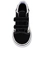 view 4 of 6 Toddler Old Skool V in Daisies Black & White