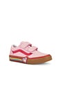 view 2 of 6 Kids Old Skool V Heart in Pink & Multi