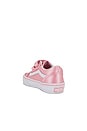 view 3 of 6 Kids Old Skool V in Satin Rose Pink & True White