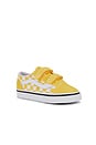 view 2 of 6 Toddler Old Skool V in Checkerboard Banana Cream