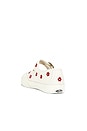 view 3 of 5 Toddler Mary Jane in Chantilly Floral White & Racing Red