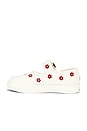 view 5 of 5 Toddler Mary Jane in Chantilly Floral White & Racing Red
