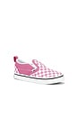 view 2 of 5 Toddler Slip-on V in Color Theory Checkerboard Pink Fizz