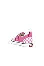 view 3 of 5 Toddler Slip-on V in Color Theory Checkerboard Pink Fizz