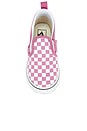 view 4 of 5 Toddler Slip-on V in Color Theory Checkerboard Pink Fizz