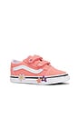view 2 of 6 SNEAKERS OLD SKOOL V FLOWER in Sunset Blush Pink