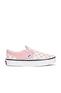 view 1 of 6 SNEAKERS CLASSIC SLIP ON  in Powder Pink & True White