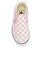 view 4 of 6 SNEAKERS CLASSIC SLIP ON  in Powder Pink & True White