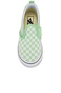view 4 of 6 Toddler Slip-On V in Checkerboard Pistachio Green