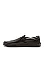 view 5 of 6 Classic Slip-On Perforated Leather in Black Black