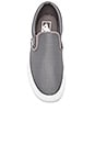 view 4 of 6 Classic Slip-On Perforated Leather in Smoked Pearl