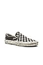 view 2 of 6 Classic Slip On Over washed in Black Check