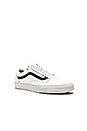 view 2 of 6 Old Skool Zip Premium Leather in True White