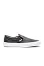 view 1 of 6 Classic Slip-On Perf Leather in Black