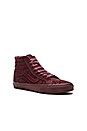 view 2 of 6 SK8 Hi Reissue DX Reptile in Burgundy