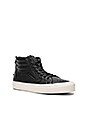 view 2 of 6 SK8 Hi Zip Weave DX in Black